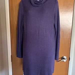 Adrienne Vittadini cowl neck tunic sweater